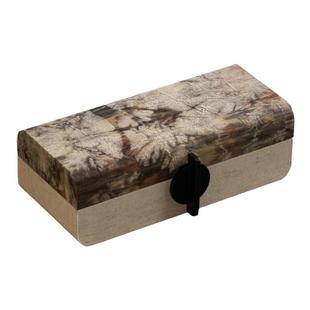 南洋复古设计中式生活馆客厅开放格饰品首饰盒子高级感收纳摆件