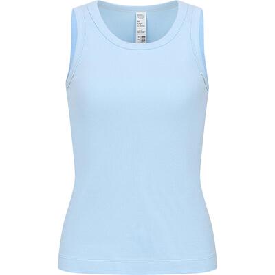 本来BENLAI女士针织圆领背心夏季新款修身打底上衣BNA450003