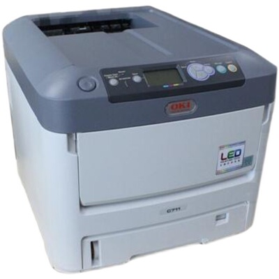 oki彩色激光高速厚纸商用打印机