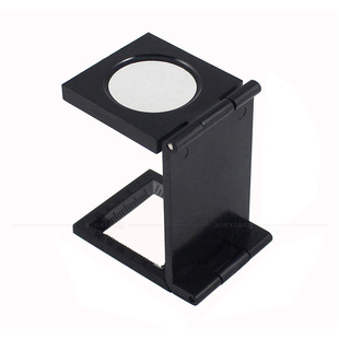 看图纸高清看鸽子眼睛一寸照布镜折叠式布料纺织刻度验布镜放大镜