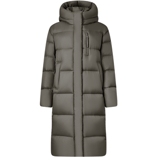 坦博尔长款羽绒服女冬季加厚2025年新款爆款显瘦连帽过膝极寒外套