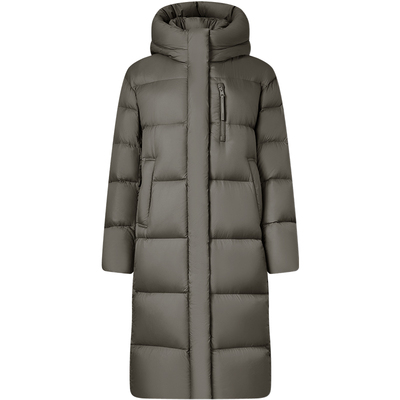 坦博尔长款羽绒服女加厚过膝外套