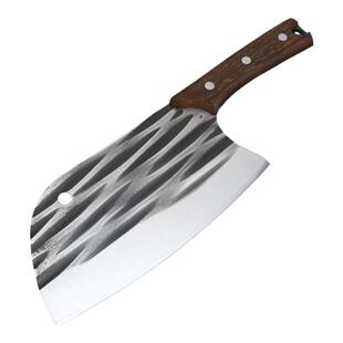 龙泉菜刀锻打家用斩切两用刀锰钢切菜刀厨师专用刀厨房锋利砍骨刀