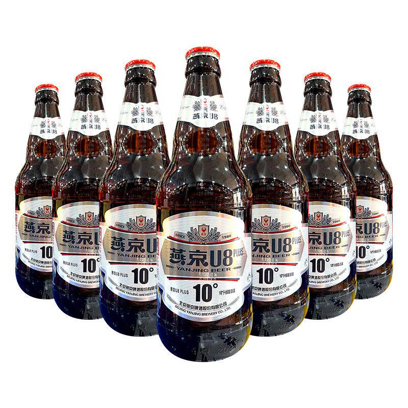 燕京啤酒U8PLUS10度500mlx12瓶