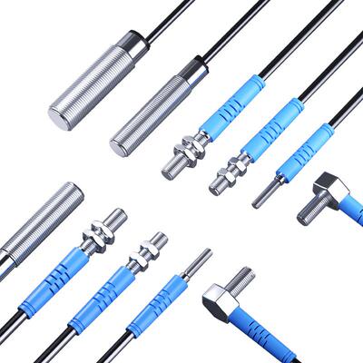 微型漫反射对射弯头激光光电开关