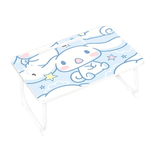 小桌子家用可折叠电脑桌学生书桌宿舍神器粉色小狗飘窗小桌板少女心可爱上铺桌笔记本支架儿童做作业床边桌子