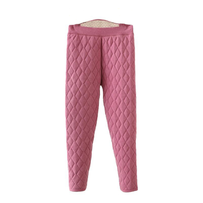 加绒加厚德绒保暖裤女士妈妈棉裤