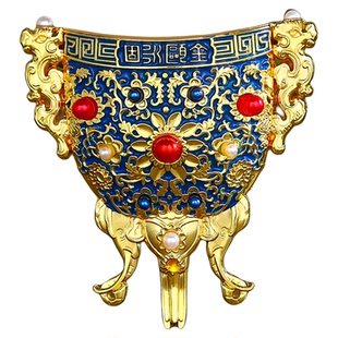 金瓯永固杯创意国潮冰箱贴金属立体AR互动国家博物馆文创伴手礼物