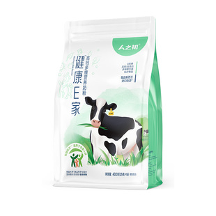 人之初哎呀胃膳食纤维高钙青少年蔬果成人冲饮奶粉400g*2袋