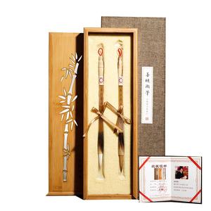 善琏湖笔毛笔狼毫套装定制刻字文房四宝兼毫羊毫国画送礼笔墨纸砚湖笔书法专用专业高档小楷狼毫毛笔礼物礼盒