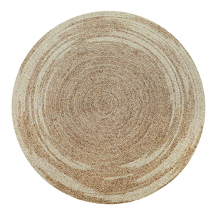 赛波斯星海进口羊毛圆形地毯新中式原木风客厅卧室床边毯2025新款