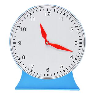 认识时钟钟表模型大号22cm数学用两针非联动12时30501学生用小学教具演示用钟面认识钟表儿童启蒙教具