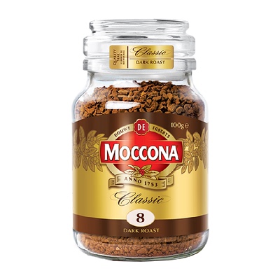 摩可纳Moccona进口黑咖啡100g