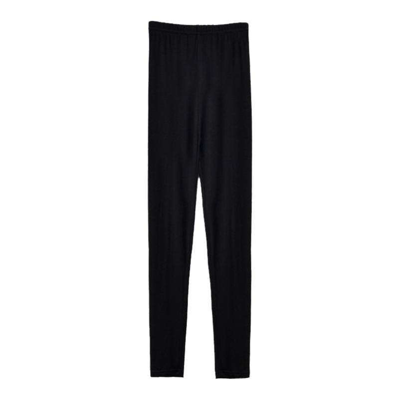 莫代尔薄款显瘦九分打底裤女