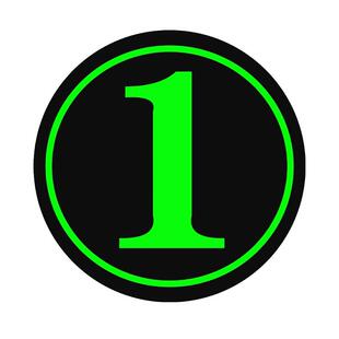 夜光楼栋单元标识牌数字号码牌定制夜光门牌车间仓库厂房编号指示牌楼号楼层牌数字牌铝板反光提示亚克力墙贴