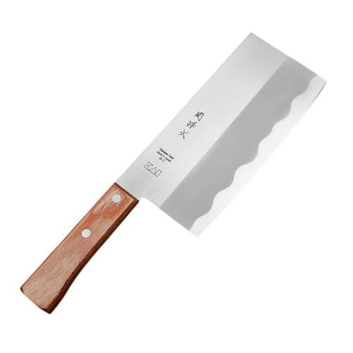 贝印关孙六菜刀日本进口刀具厨刀中华刀多功能切肉片专用刀旗舰店