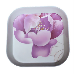 水果盘果壳盆家用餐桌骨头碟垃圾分类盘鱼刺零食糖果塑料干果盘子