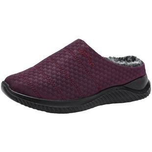 老北京棉拖鞋女冬加绒中老年妈妈鞋冬季女款防水防滑老人保暖鞋子