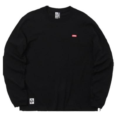 CHUMS长袖卫衣棉T恤圆领印花