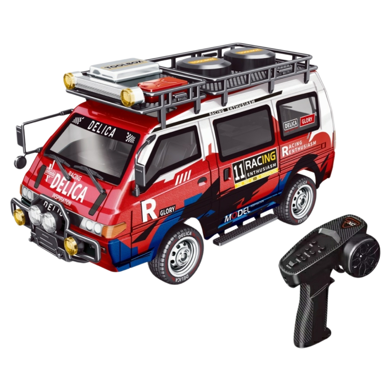 全比例得利卡迷你RC遥控车