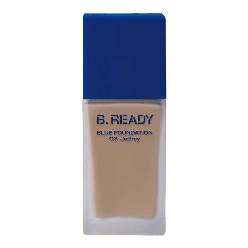 爱茉莉新品beready碧乐迪小蓝盖男士粉底液遮瑕防晒霜自然色BB霜