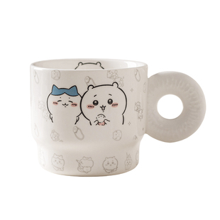 吉伊卡哇陶瓷马克杯创意可爱咖啡杯家用喝水杯子生日礼物伴手礼