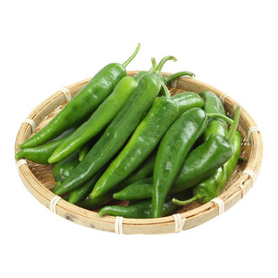 特辣辣椒新鲜辣妹子青椒超辣螺丝小米农家菜朝天皮薄辣椒尖椒5斤