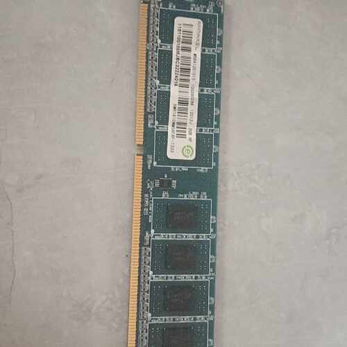 议价Ramaxel DDR3 2GB内存条，蓝色PCB，单面颗粒