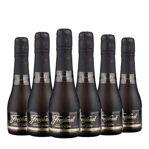 ASC西班牙进口起泡酒菲斯奈特气泡酒果香缤纷装系列小瓶装200ml*6