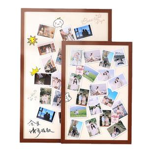 拍立得相框diy冲洗照片打印加定制订做成情侣3寸多张集册框架挂墙