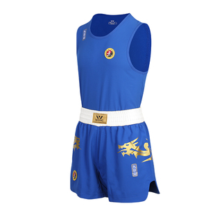 九日山龙服散打服泰拳拳击比赛训练服套装散打裤成人散打凤服儿童