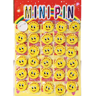 30个胸针包邮笑脸牌胸牌今天你微笑了吗服务牌酒店餐饮员工牌大号