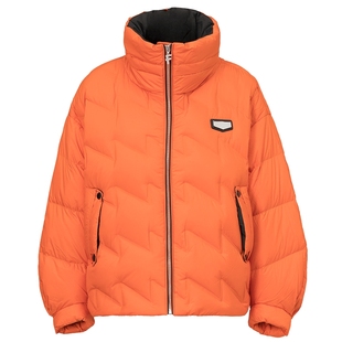 商场同款FF||仿佛冬季羽绒服女短款保暖小个子大牌多巴胺外套