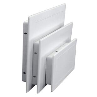 成品卫生间墙面管道塑料检修口装饰盖铝合金定制检查口盖板隐形孔