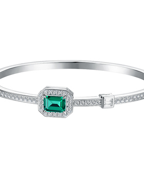 卓蝶珠宝精工镶嵌超闪时尚风手镯