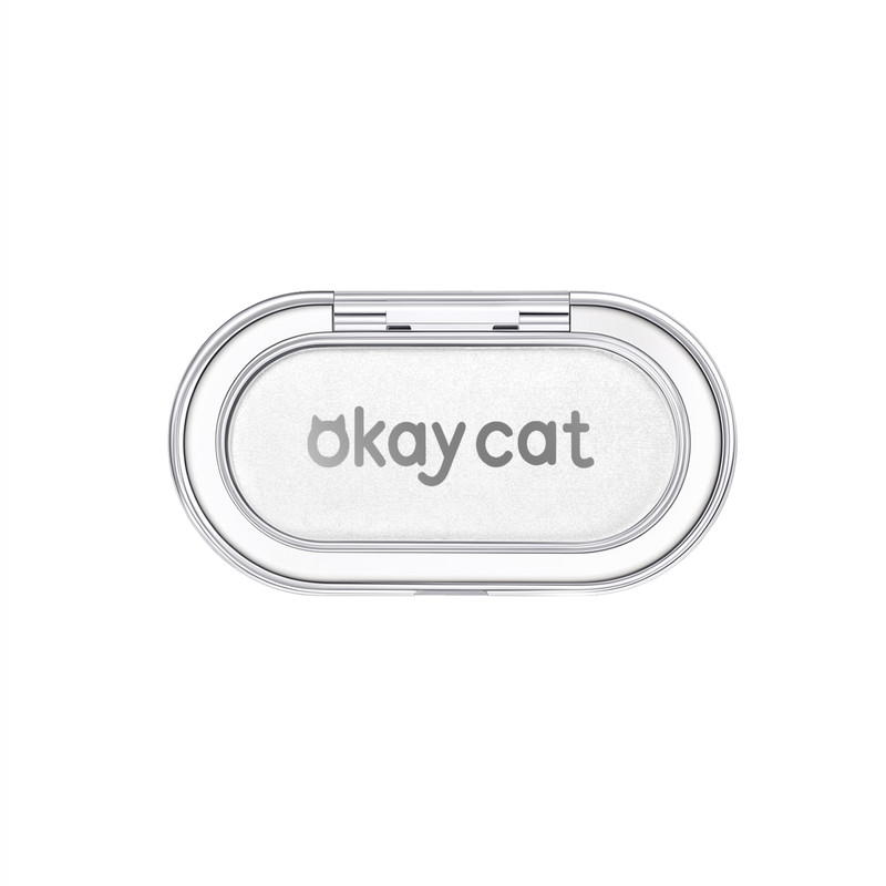 Okaycat落日屿鲸高光膏粉细闪珠光爆闪脸部提亮盘水光肌修容一体