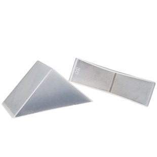 环保塑料直角护角瓷砖钢化玻璃岩板相框板材家具防磕碰透明白包角