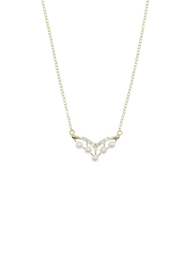 圣诞的轻奢925镀金节日项链