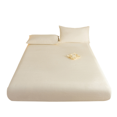 加绒冬季加厚牛奶绒床笠床罩床套