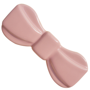 蝴蝶结陶瓷拉手北欧风儿童房衣柜门把手抽屉家具可爱卡通黄铜明装