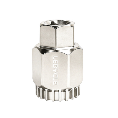 乐百客山地自行车中轴套筒方孔