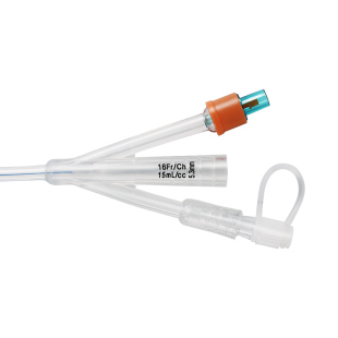 维力一次性三腔硅胶导尿管男用医用无菌引流管女用导尿包膀胱冲洗