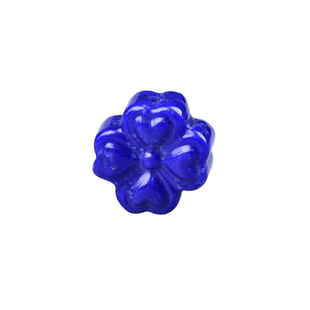 天然水晶青金石四叶草雕刻diy串珠手工项链手串饰品配件串珠