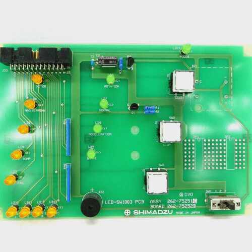 Shimadzu 262-75251C 涡轮控制器操作面板 PCB LED-SW 1003 可正