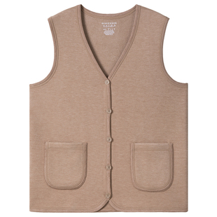 【角鲨烷润肤3A抗菌】SCHIESSER舒雅女士双面磨毛加厚保暖背心