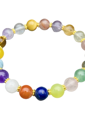 天然水晶多宝手串饰品