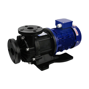 磁力驱动循环泵耐酸碱耐腐蚀耐高温水泵PP款塑料防爆化工泵380V