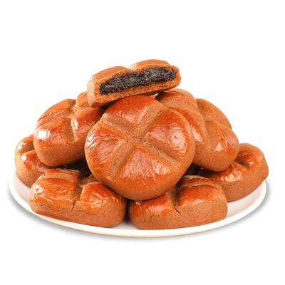 黄芪党参枣沙饼早餐夹心糕点红枣酥皮手工枣糕休闲零食小吃