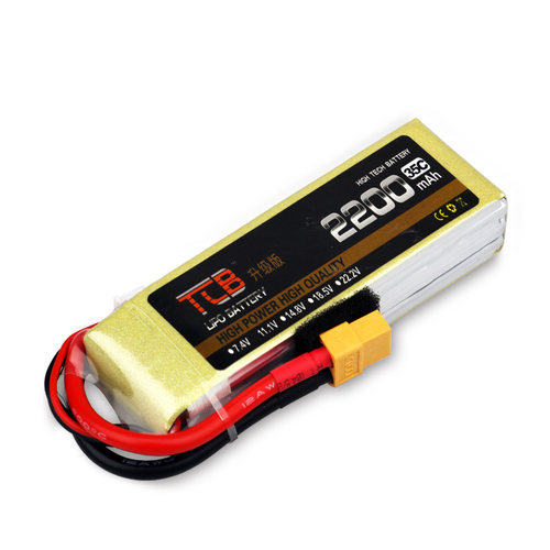TCB航模电池2600mAh25C35C2S-6S遥控飞机模型车船玩具配件锂电