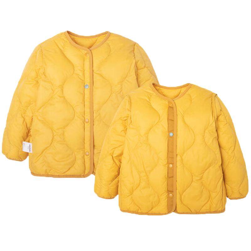 儿童羽绒服男女童宝宝秋冬季轻薄羽绒内胆婴儿冬装衣服校服神器衣
